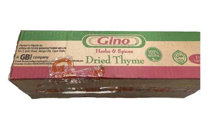 Gino Dried Thyme – 1 Carton