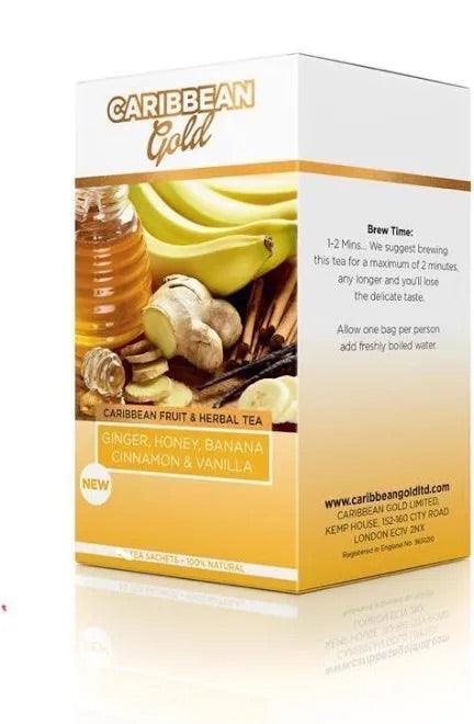CG GINGER HONEY BANANA CINNAMON VANILLA TEA
