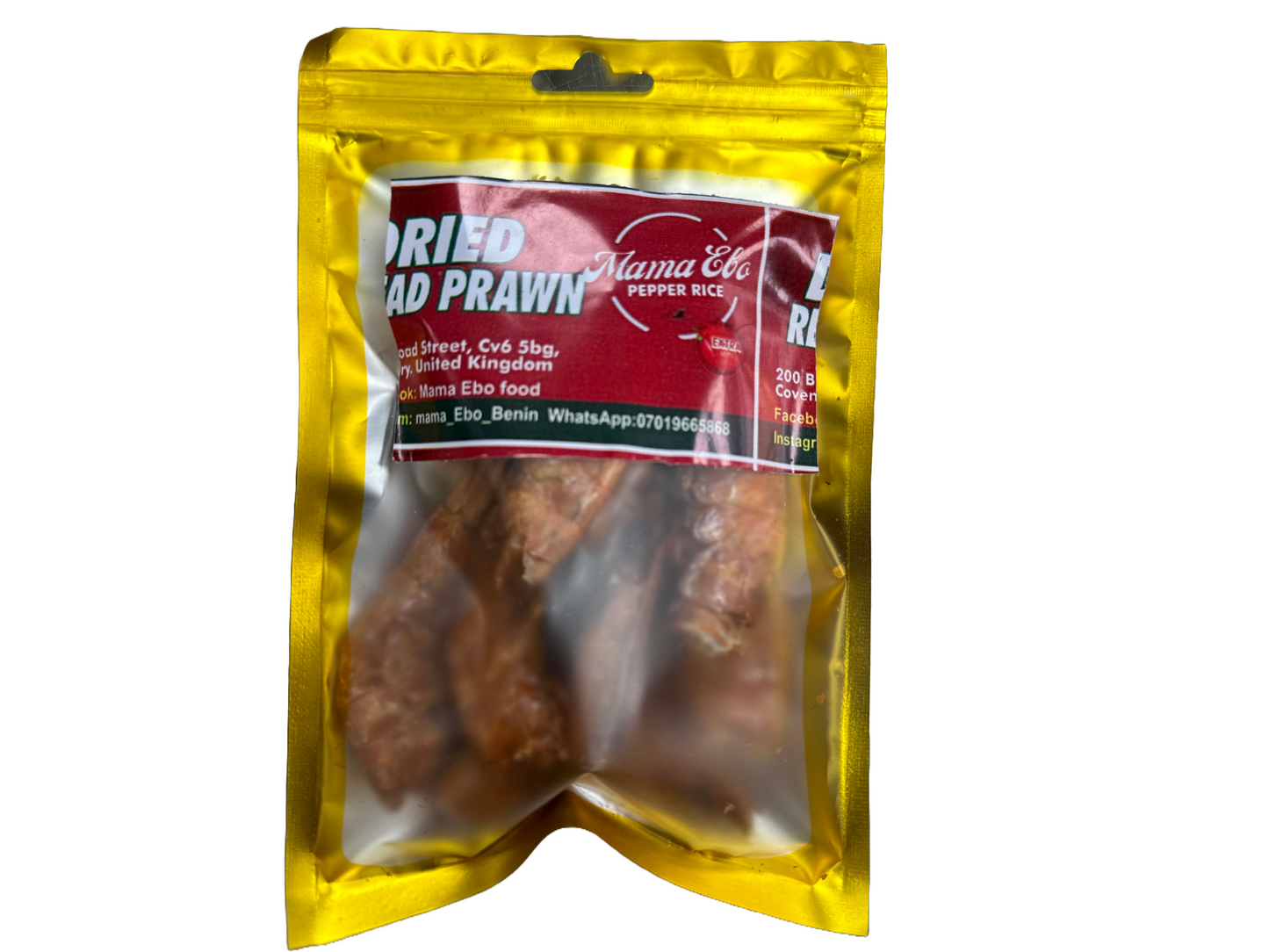 Dried Red Prawn