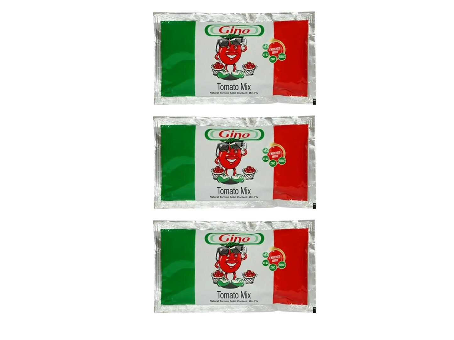 Gino tomato mix sachets 55g x3