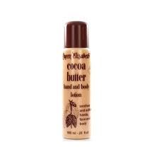 Queen Elizabeth cocoa butter body lotion