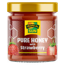 Tropical Sun Pure Honey with Strawberry